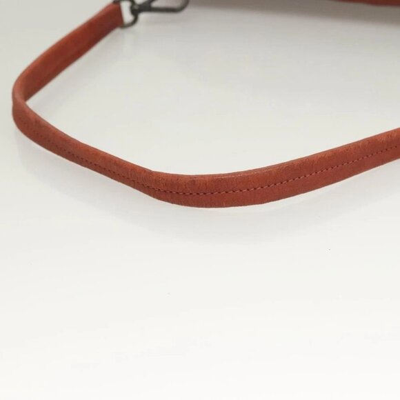 PRADA Shoulder Bag Leather Red Auth KD264 - Picture 8 of 15